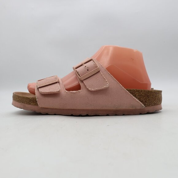 Birkenstock Arizona Vegan Pink Women's Size EU 39 US 8 Buckle Slides Sandals - Picture 4 of 9